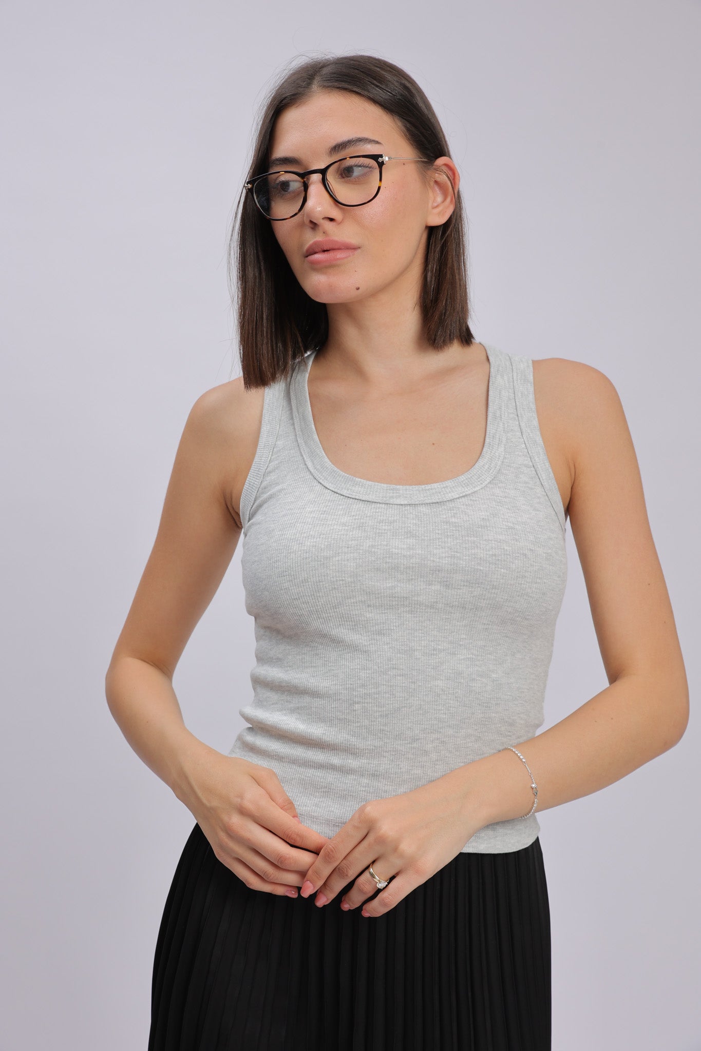 אפור מלאנג'