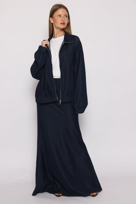 כחול ג'ינס כהה