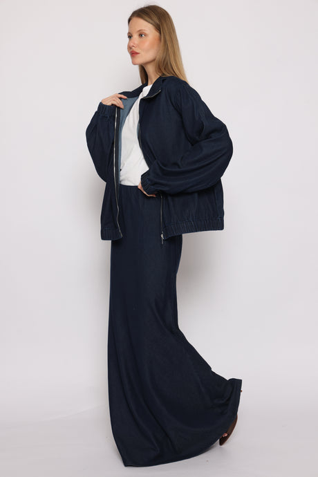 כחול ג'ינס כהה