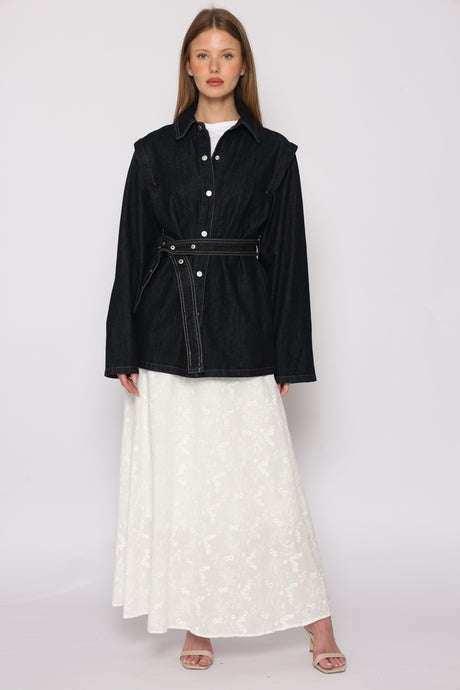 כחול ג'ינס כהה