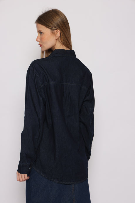 כחול ג'ינס כהה