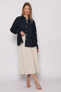 כחול ג'ינס כהה