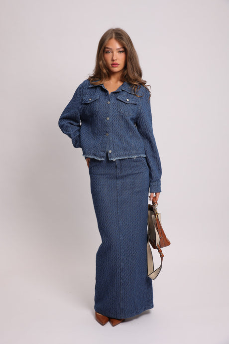 כחול ג'ינס כהה