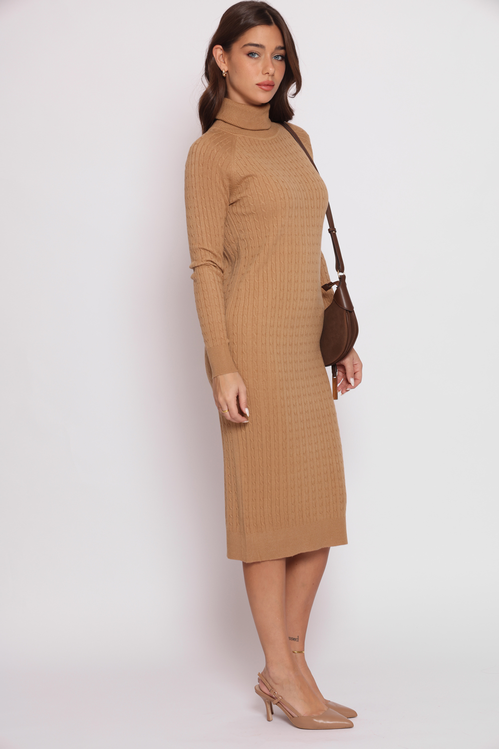 שמלה סריג גולף שמלה סריג גולף