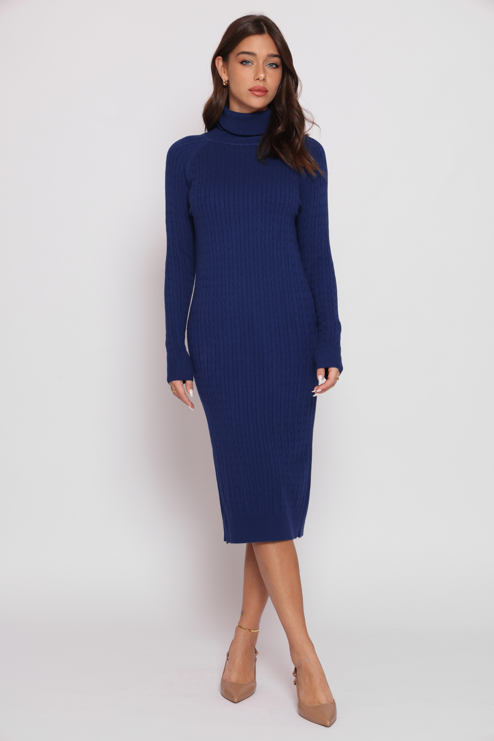 שמלה סריג גולף שמלה סריג גולף