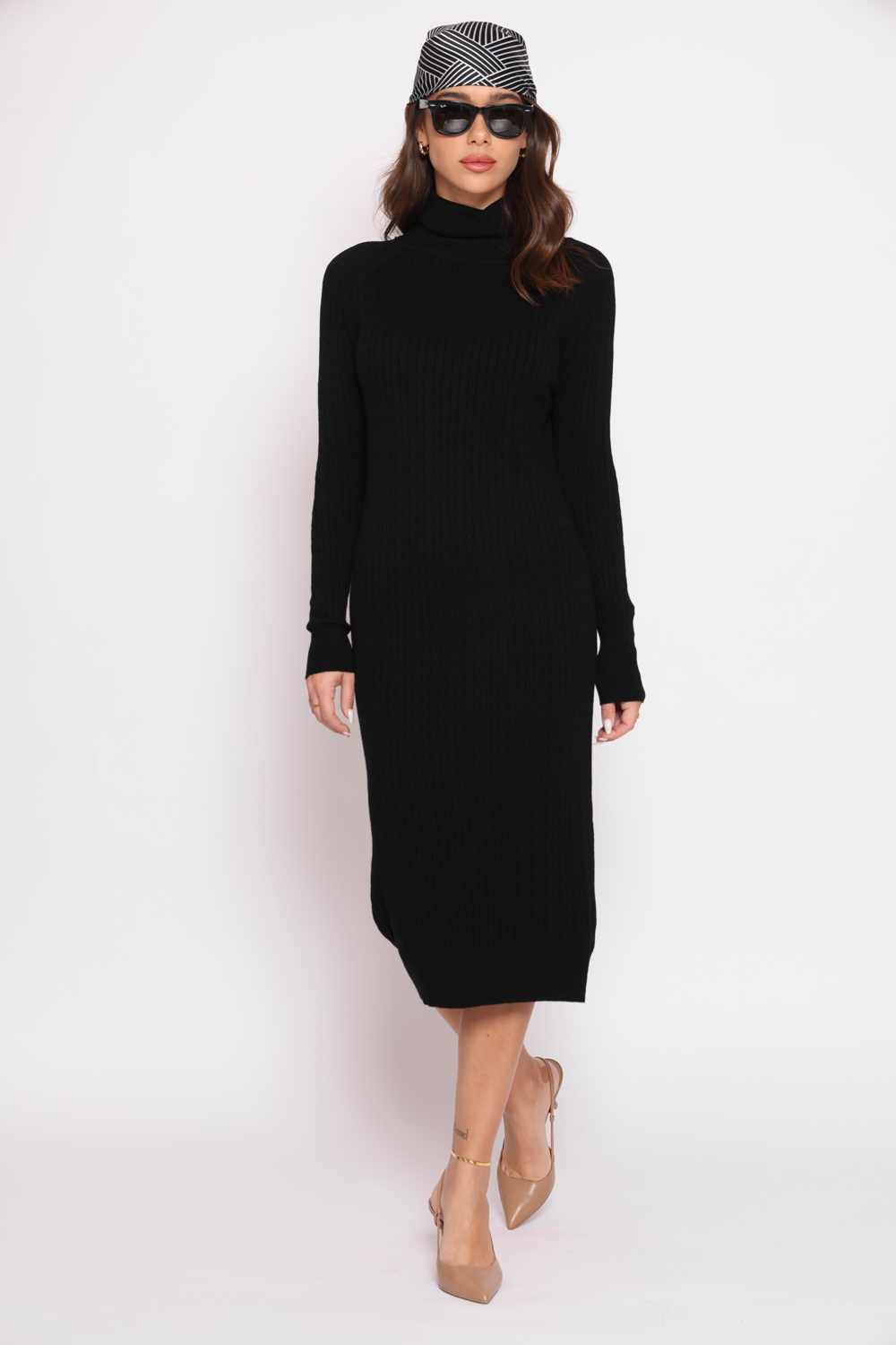 שמלה סריג גולף שמלה סריג גולף