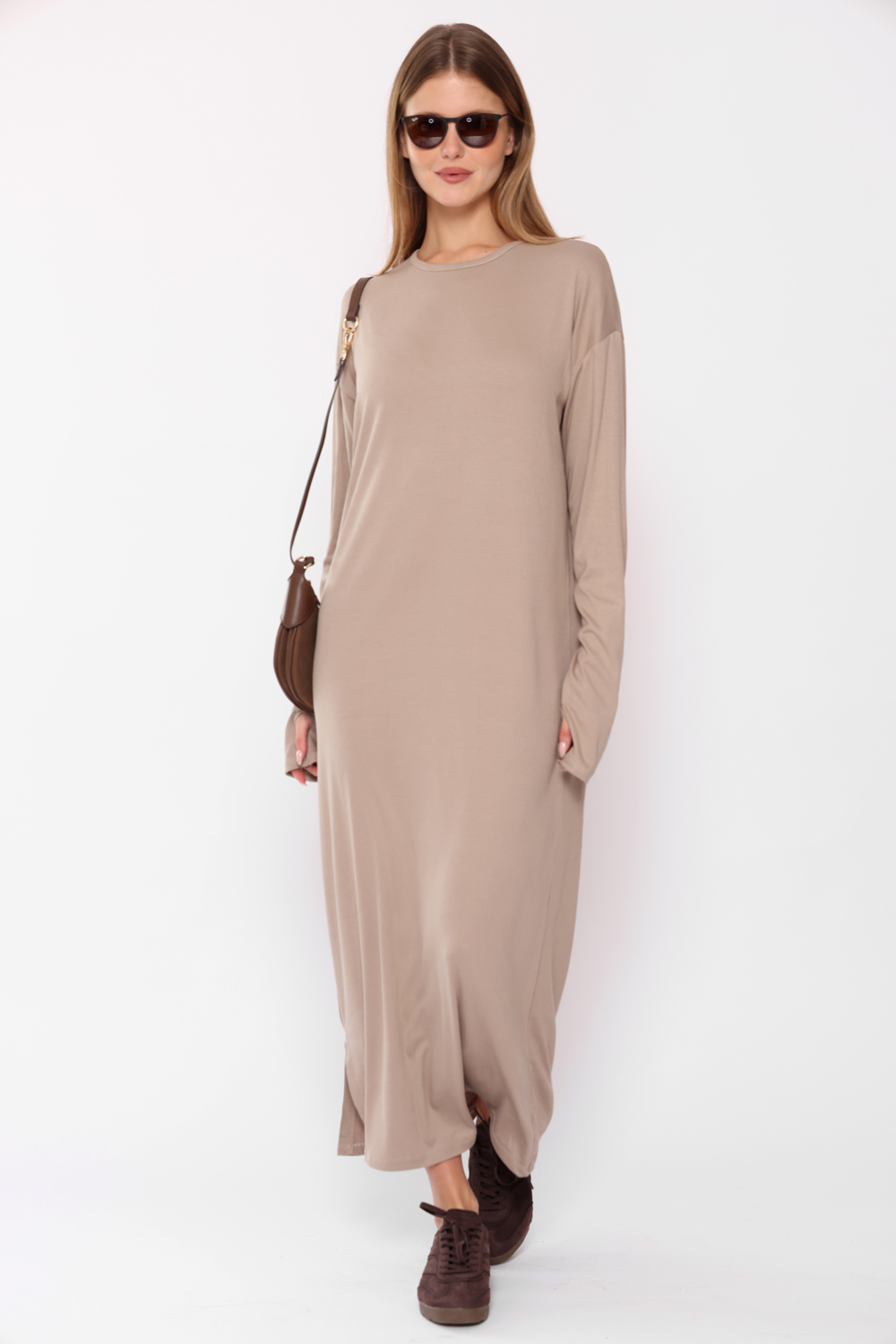 שמלה כפפה זהבית שמלה כפפה זהבית